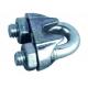 DR-7300Z Steel Wire Rope Adjustable Clamp Galvanized Metal Clips For Rope