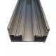 6063 T5 Champagne Golden Brush Anodized Aluminum Profiles For Sliding Door Mullion