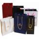 custom cosmetics paper box  luxury perfume packaging gift bag embossed paper box with handle