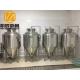 300L Conical Beer Fermenter , Height 304 SS material with cooling jacket