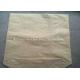 25 Kg Eco Friendly Brown Kraft Paper Bag For Cement Packaging With Block Bottom