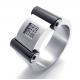 Tagor Jewelry Super Fashion 316L Stainless Steel Casting Ring PXR271