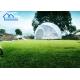 Luxury Rainproof Commercial Dome Tent Hotel Spherical With Bedrooms