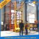 700kgs 4m Warehouse Elevator Lift Vertical Guide Rail Lift Vertical Cargo Lift Elevator CE TUV