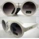 Round Vintage Plastic Frame Sunglasses FDA For Protect Eyes