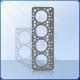 Suitable for Komatsu D50P engine cylinder head gasket 6110-11-1811 overhaul kit oil seal