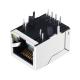 Side Entry 8P8C RJ45 Modular Jack J0011D01B 1x1 Tab-DOWN with LEDs 8-pin