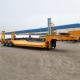 Air Suspension 50mm Kingpin 60T Low Bed Semi Trailer