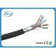 Cat6 1000FT Shielded Indoor 23AWG 24AWG Conductor FTP Ethernet LAN Cable