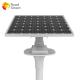 Energy Saving Solar Yard Lamps Bridgelux 210lm/W With 50000hrs Lifespan