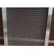 Yellow Decorative Brass Wire Mesh 2mm SS304 Decorative Steel Mesh