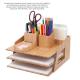 bamboo pen pencil holder for wholesale with high quality