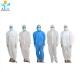 100% Polypropylene Disposable Protective Wear High Filtration Efficiency For Medical