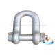 Safety Rigging Lifting Equipment G2150 Bolt Type Chain Shackle 0.5-85T WLL