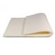 High Density Memory Foam Mattress Toppers White Rolled Packing