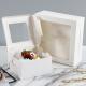Cake Food Storage Cardboard Packaging Boxes CMYK/Pantone Printing Folders Type