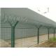 Prison Isolation Y Post Welded Razor Wire Mesh Fencing 30×60mm