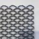 Hot Dip Galvanized Stainless Steel Expanded Metal Lath , Flat Expanded Metal Mesh