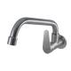 Chrome Finish Stainless Steel Kitchen Faucet Mixer with Hot Cold Water and Diverter