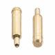 Spring Loaded Contact Pogo Pin Connector For SMT Mounting 0.4μ Gold Over 1.4μ