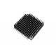 Black Anodizing Led Aluminum Heat Sink Extrusions 42mm x 40mm x 8mm