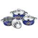 Food Grade Stainless Steel Cookware Sets 16cm To 20cm Sauce Pot 0.5mm Thickness