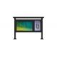 Outdoor 75 inch Eco bright lcd advertising screen floor stand advertising monitors and displays Digital signage