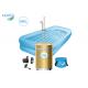 Collapsible Portable Inflatable Bathtub With Non Slip Surface