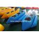 Custom PVC Inflatable Boats , Water Amusement Floating Boats For Kids RQL-00401