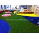 Kids Playground Flooring Indoor Outdoor Waterproof Artificial Turf REACH