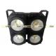 Professional Led Audience Blinder Lights Cob 4x100w 4in1 Rgbw 0-100% Dimming
