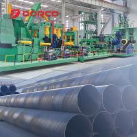 X Ray Detection Spiral Welded Pipe Mill High Frequency Pipe Rolling Mill