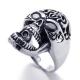 Tagor Jewelry Super Fashion 316L Stainless Steel Casting Ring PXR270