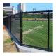 8 Ft Galvanized PVC Coated Chain Link Fence Wire Mesh with Barbed Wire Low Carbon Steel