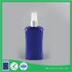 250 ml blue plastic pump bottles cosmetic packaging bottles frosted cosmetic bottles
