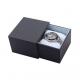 Luxury Paper Black Velvet Watch Packaging Box