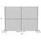 8'x14' chain link fence panels pipe 41.2mm chain link mesh 57mm x 57mm x 3.00mm hot dipped galvanized  2 oz/ft2 610 g/m