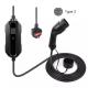 EU Plug French / UK / US Connectors 16A Portable Electric Vehicle Charger AC / DC