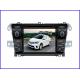 two din Car DVD Player With TV/AM/FM/Bluetooth/USB/SD CARD/GPS for Toyota Corolla