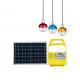 IP55 6V 8000mah Portable Solar Lighting Kits For Garage