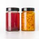 Wholesale Cheap Glass Transparent Chili Jam Sealed Luxury Hexagon Honey Jar