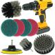 8 Pack Electric Drill Wheel Cleaning Brush Set Power Scrubber Brush Set for Drill