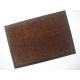 Outdoor custom entrance brown Cotton Door Mat / matting with PVC backing