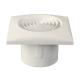 28-160 White ABS Plastic Round Diffuser Cone Grille Air Extractor Fan for Ventilation