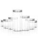 Transparent Empty Cream Container Airless Leakproof 8oz Capacity