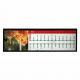 Vehicle Ultra Wide 36.6'' 37'' 28'' Bus LCD Advertising Player Wired LAN WIFI 4G