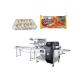 Frozen Food Hffs Horizontal Flow Wrapping Machine Stainless Steel Body Equipped With PLC Program