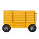 Versatile Heavy Duty Cold Rolled Steel Hand Truck Trolley Tool Cart with Wheels KEY Lock
