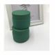 Soft Touch Green Glass Cosmetic Cream Jar Empty Cream Jars