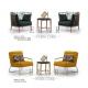 Italian Designer Modern Living Room Leisure leather Upholstered Arm Chair